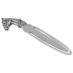 Horse Bookmark Victorian Style 925 Sterling Silver English Hallmarks