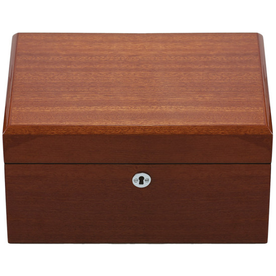Mahogany Finish Jewellery Box