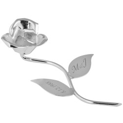 Wedding Rose Table Decoration 925 Sterling Silver English Hallmarks
