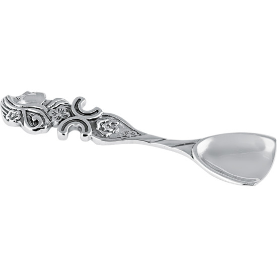 Set of 5 Salt Mustard Spoons Victorian Style 925 Sterling Silver English Hallmarks