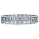 Greek Key Design Cuff Bangle Art Deco Style 925 Sterling Silver English Hallmarks Set With Austrian Crystals