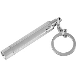 Torch Keyring 925 Sterling Silver English Hallmarks