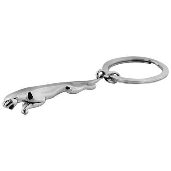 Jaguar Keyring 925 Sterling Silver English Hallmarks