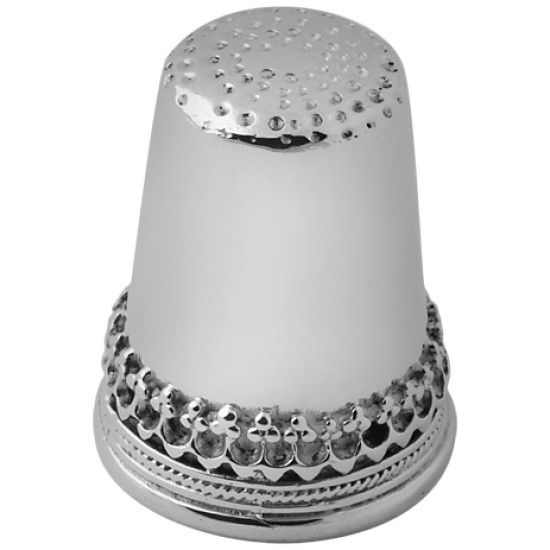 Plain Thimble Victorian Style 925 Sterling Silver English Hallmarks