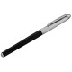 Fountain Pen 925 Sterling Silver English Hallmarks with Black Acrylic